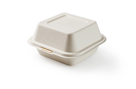 Small Bagasse Bio Box - Packed in 250s - F2GBIOSML